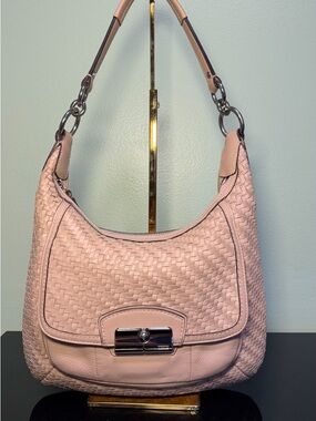 Coach 2011 Kristen Woven Leather Bag 19314